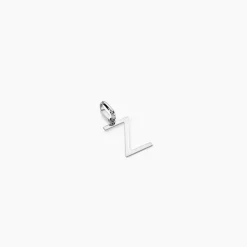Pendentif Ionia Lettre Or Blanc