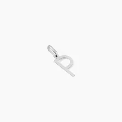 Pendentif Ionia Lettre Or Blanc