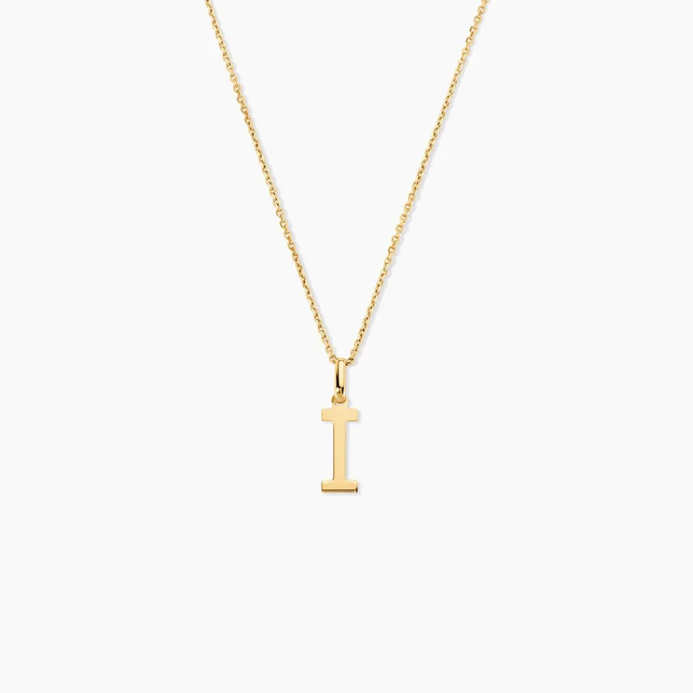 Marc Orian Pendentifs|Bijoux Homme > Pendentif Ionia Lettre Or Jaune