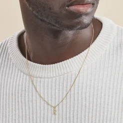 Marc Orian Pendentifs|Bijoux Homme > Pendentif Ionia Lettre or jaune