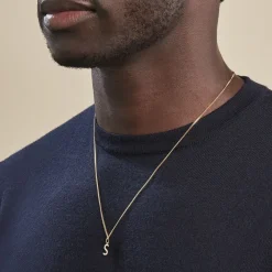 Marc Orian Pendentifs|Bijoux Homme > Pendentif Ionia Lettre or jaune