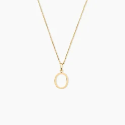 Pendentif Ionia Lettre Or Jaune