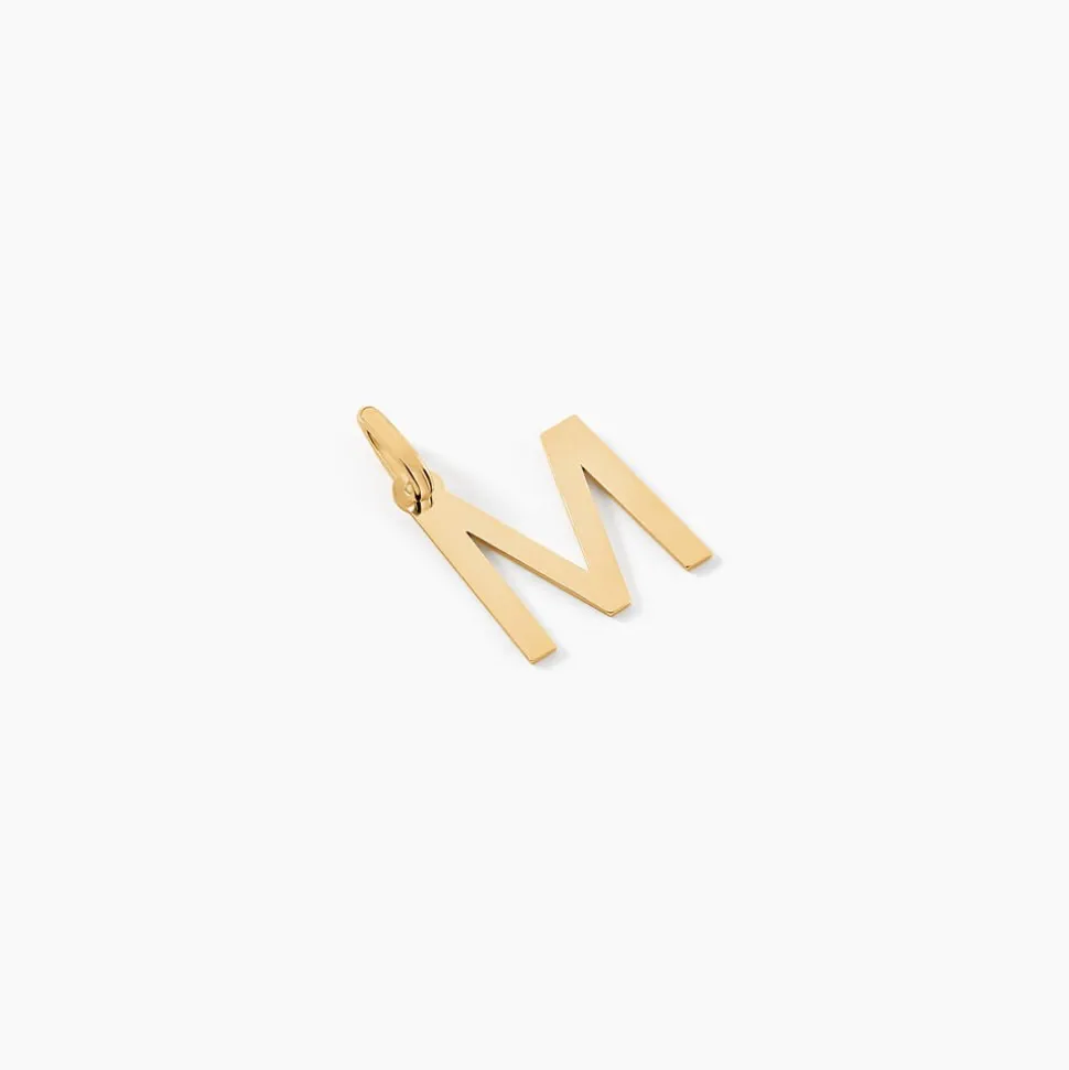Pendentif Ionia Lettre Or Jaune