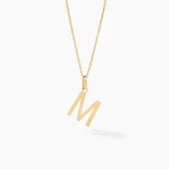 Pendentif Ionia Lettre Or Jaune