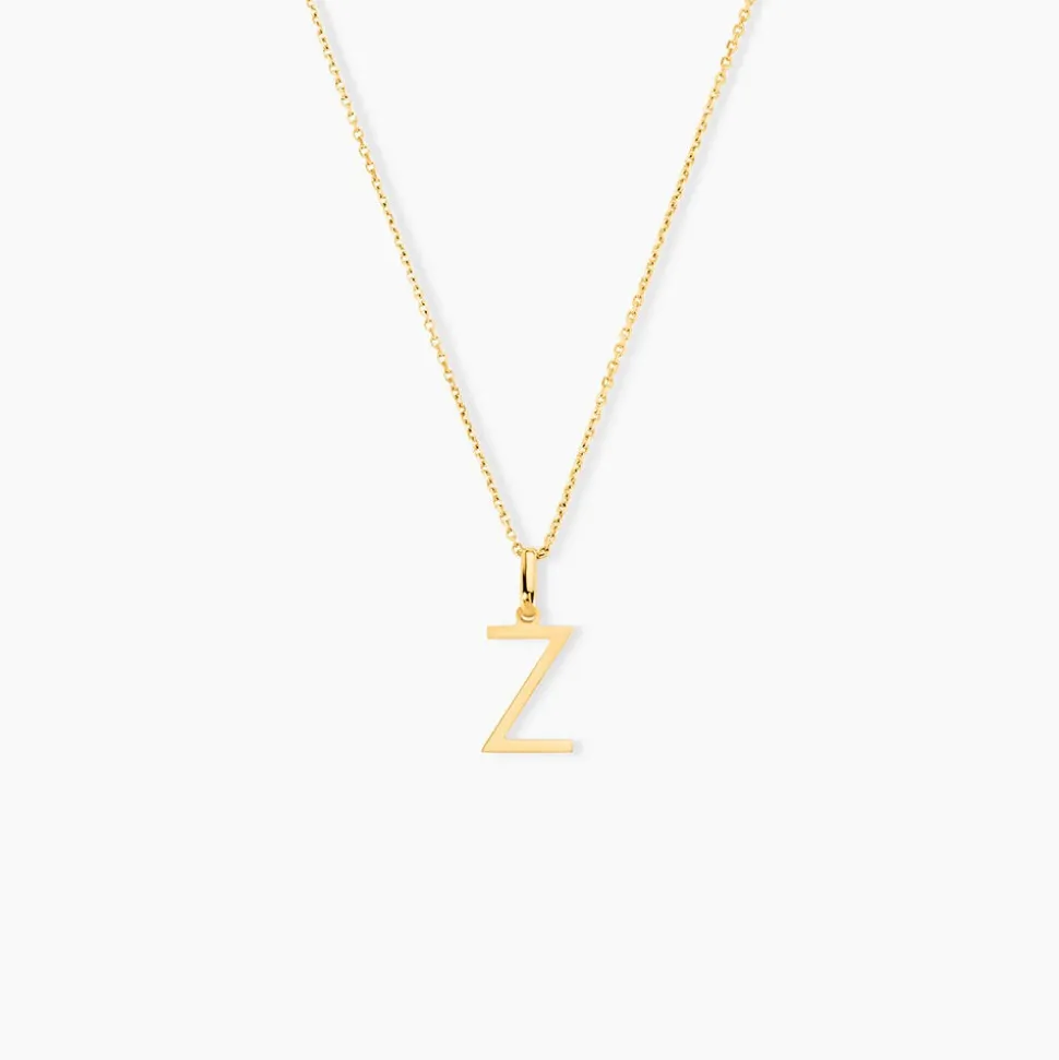 Pendentif Ionia Lettre Or Jaune