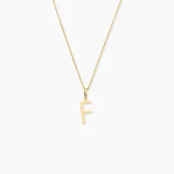Pendentif Ionia Lettre Or Jaune