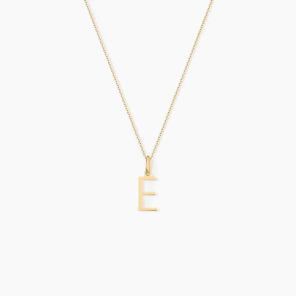 Pendentif Ionia Lettre Or Jaune