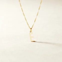 Pendentif Ionia Lettre Or Jaune
