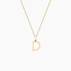 Pendentif Ionia Lettre Or Jaune