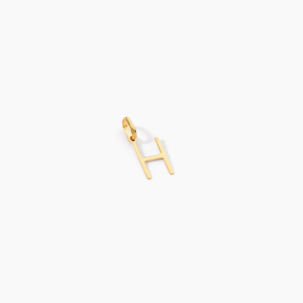 Pendentif Ionia Lettre Or Jaune