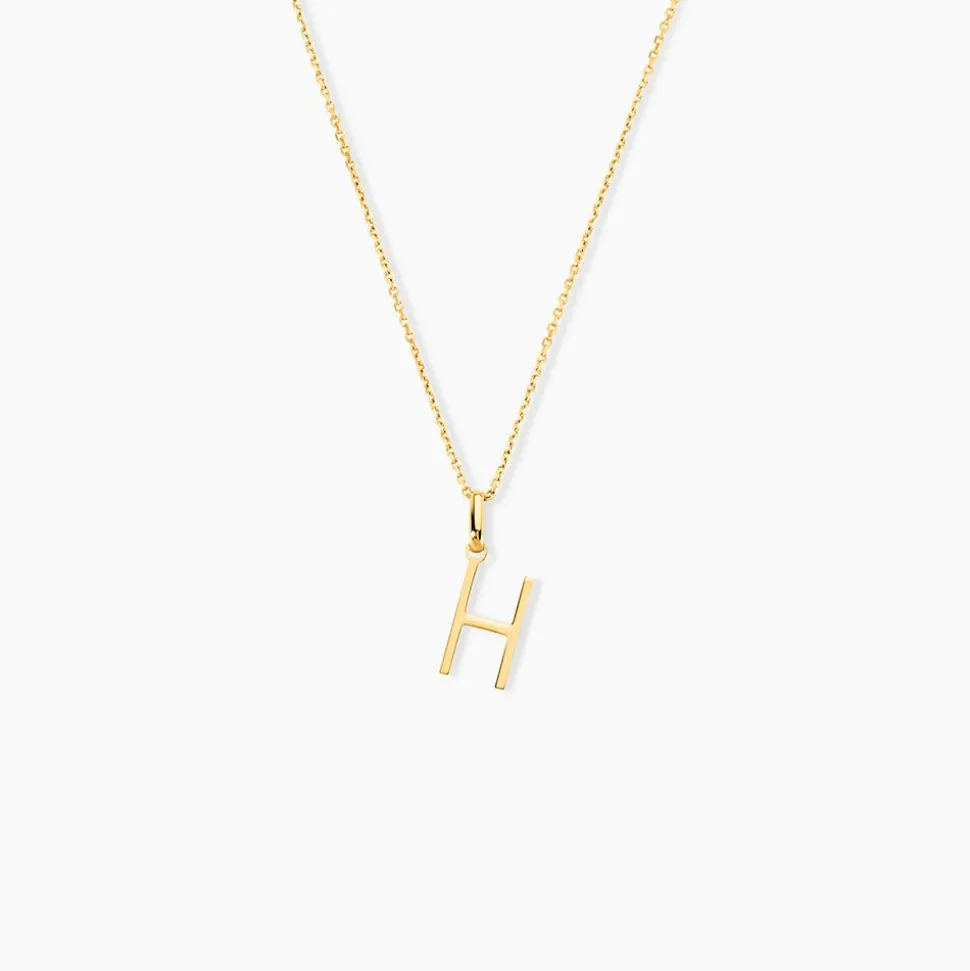 Pendentif Ionia Lettre Or Jaune