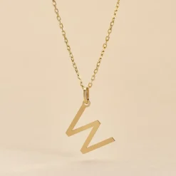 Pendentif Ionia Lettre Or Jaune