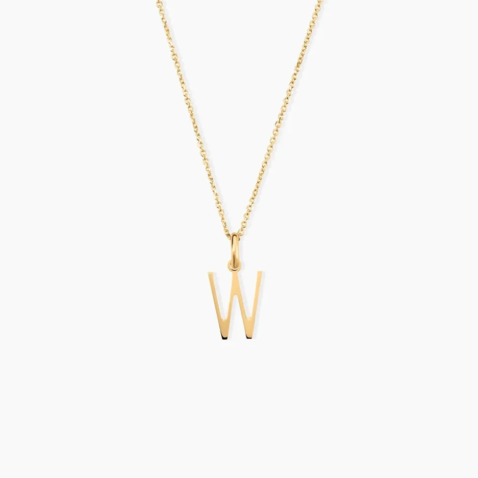 Pendentif Ionia Lettre Or Jaune