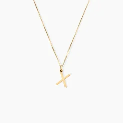 Pendentif Ionia Lettre Or Jaune