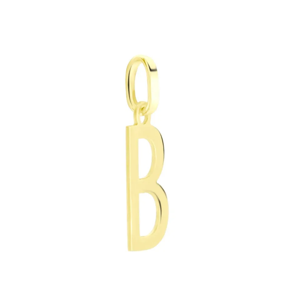 Pendentif Ionia Lettre Or Jaune