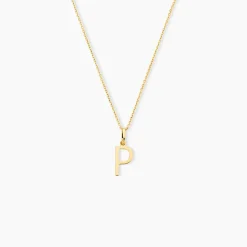 Pendentif Ionia Lettre Or Jaune