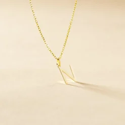 Pendentif Ionia Lettre Or Jaune