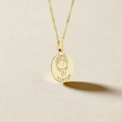 Pendentif Jannila Zodiaque Or Jaune