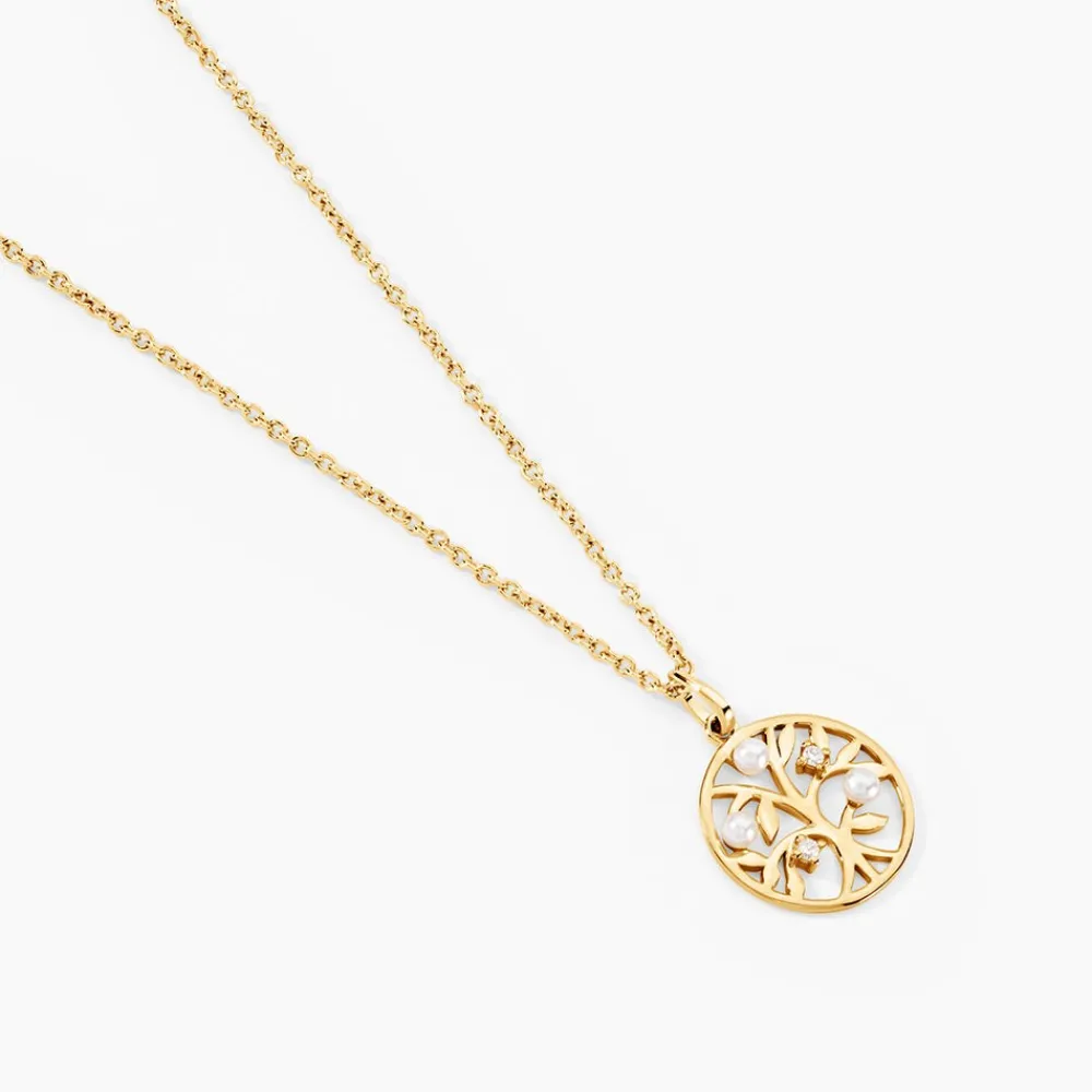 Marc Orian Bijoux Or|Bijoux Perles > Pendentif Jeptha Or Jaune Perle De Culture Oxyde De Zirconium