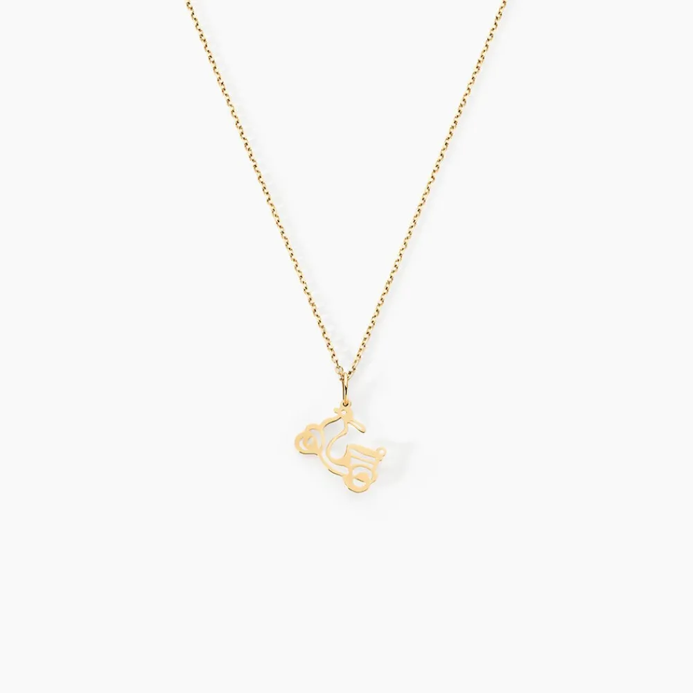 Marc Orian Pendentifs|Bijoux Homme > Pendentif Julius Scooter Or Jaune