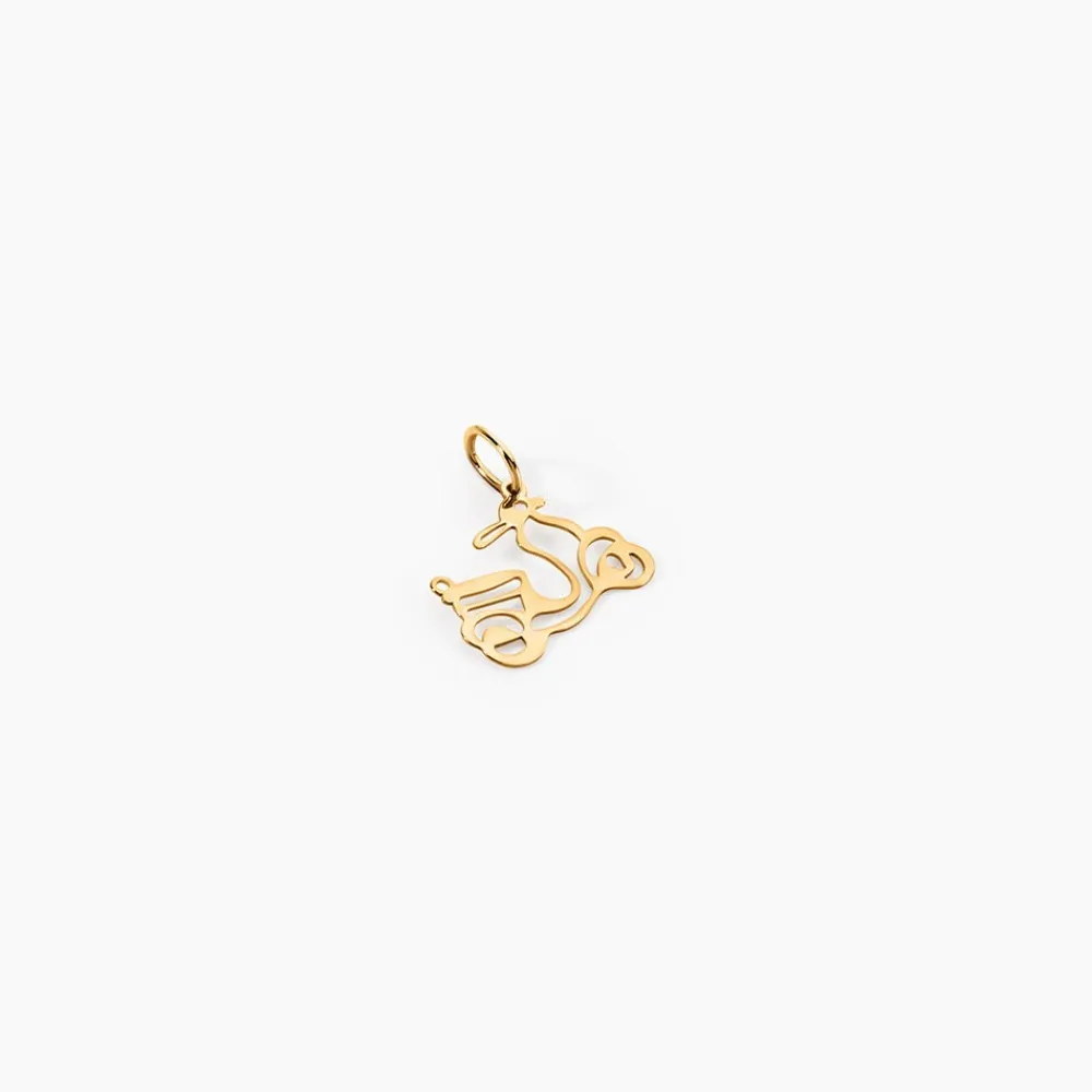 Marc Orian Pendentifs|Bijoux Homme > Pendentif Julius Scooter Or Jaune