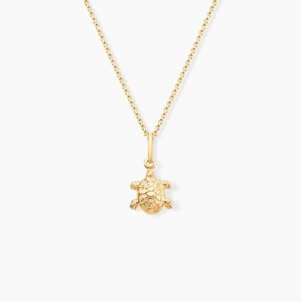 Pendentif Kalinka Tortue Or Jaune