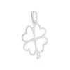 Marc Orian Pendentifs|Pendentifs > Pendentif Koulmia Trefle Diamante Or Blanc