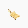 Marc Orian Pendentifs|Pendentifs Personnalisés > Pendentif Lamie Zodiaque Parchemin Or Jaune