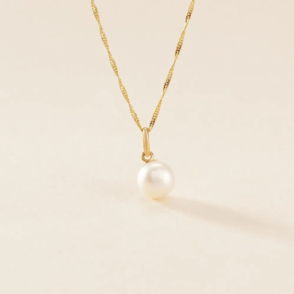 Marc Orian Bijoux Perles|Pendentifs > Pendentif Lenonie Or Jaune Perle De Culture