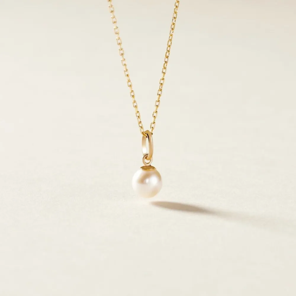 Marc Orian Bijoux Perles|Pendentifs > Pendentif Lenonie Or Jaune Perle De Culture