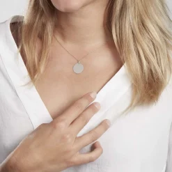 Marc Orian Pendentifs|Pendentifs Personnalisés > Pendentif Lisa Or Blanc