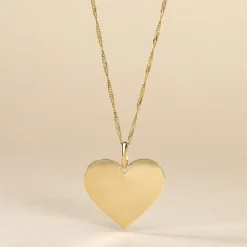 Pendentif Lisa Or Jaune