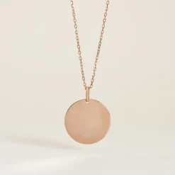 Marc Orian Pendentifs|Pendentifs Personnalisés > Pendentif Lisa Or Rose