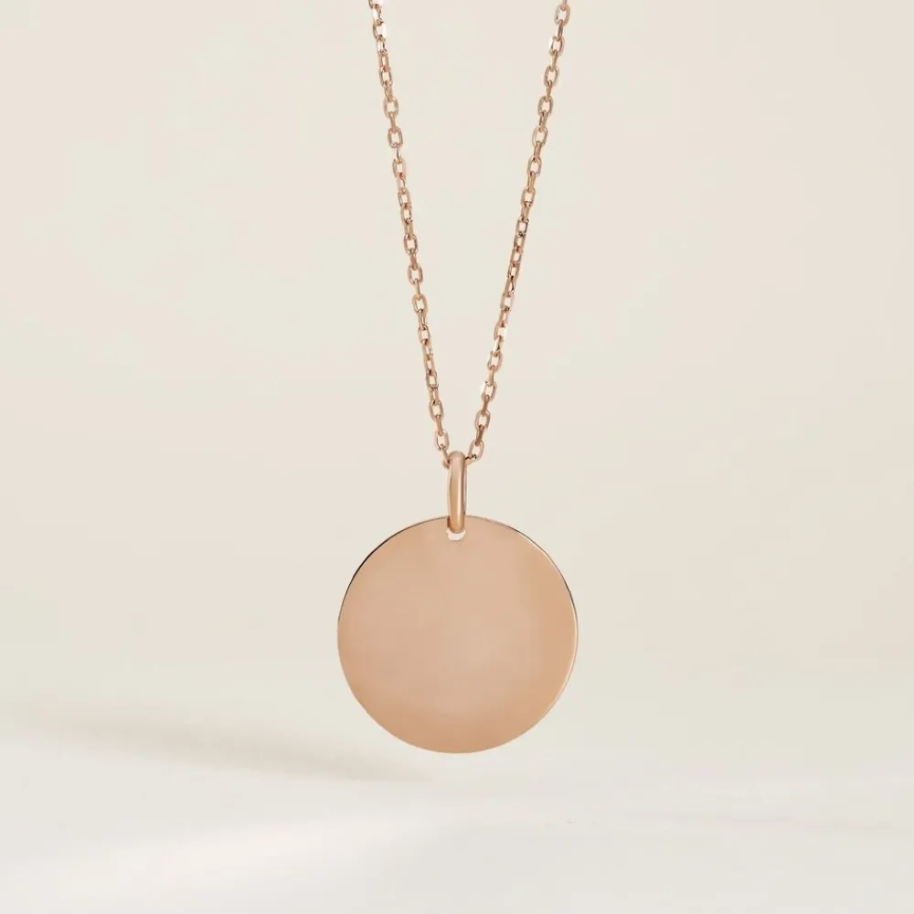 Marc Orian Pendentifs|Pendentifs Personnalisés > Pendentif Lisa Or Rose