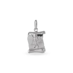 Pendentif Maicaae Argent Blanc