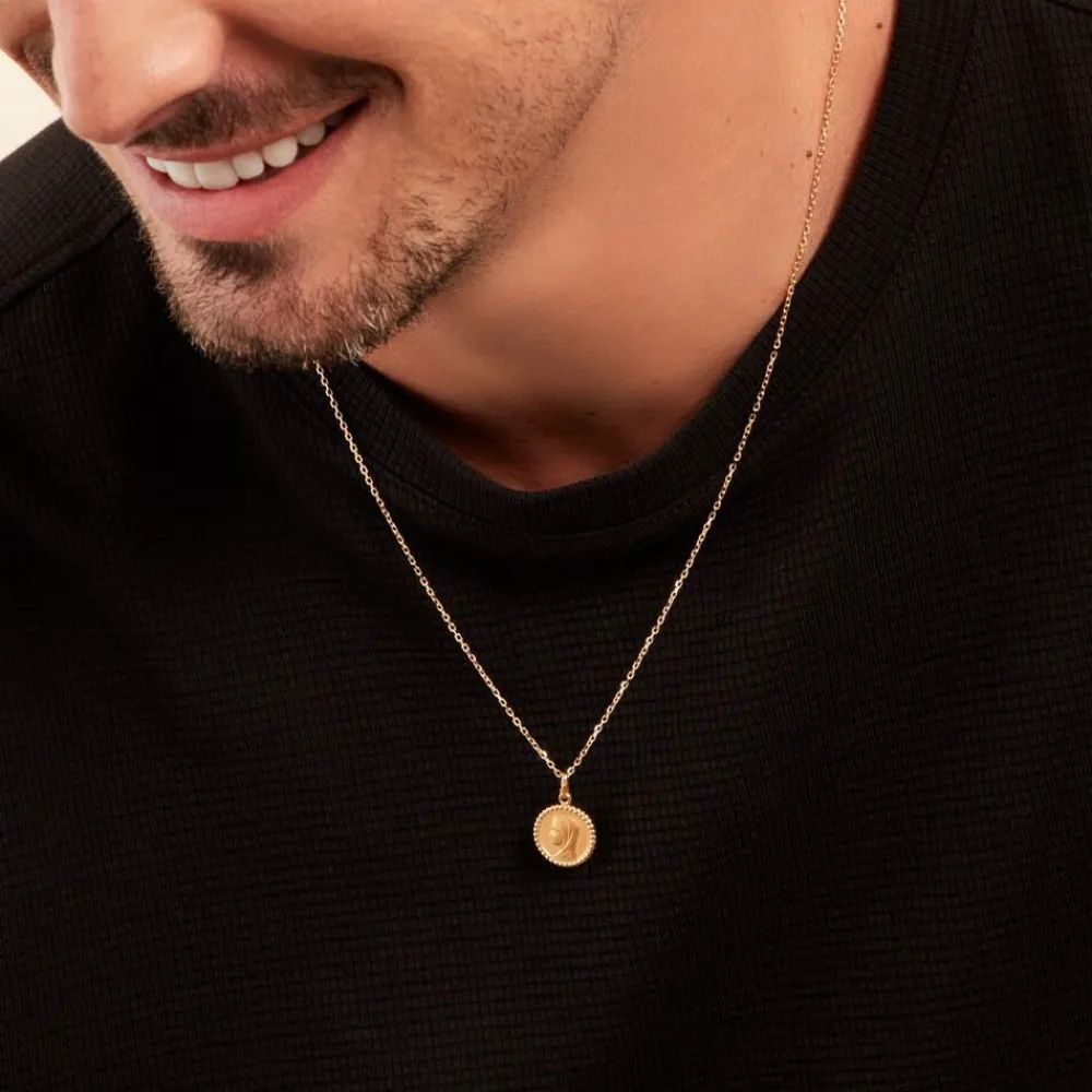 Marc Orian Pendentifs|Pendentifs Personnalisés > Pendentif Marie Or Jaune