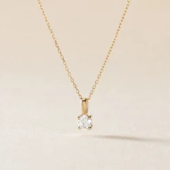 Pendentif One Or Jaune Diamant