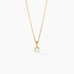 Pendentif One Or Jaune Diamant