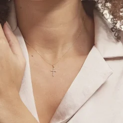Marc Orian Bijoux Zirconium|Pendentifs > Pendentif Or Jaune Lucinien Oxyde De Zirconium