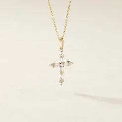 Marc Orian Bijoux Zirconium|Pendentifs > Pendentif Or Jaune Neottie Oxydes