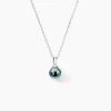Marc Orian Bijoux Perles|Pendentifs > Pendentif Phila Or Blanc Perle De Culture De Tahiti