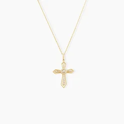Pendentif Phrixus Or Jaune Oxyde De Zirconium