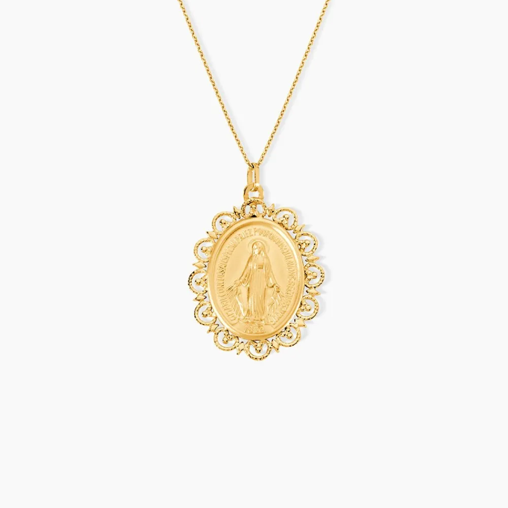 Marc Orian Pendentifs|Bijoux Homme > Pendentif Santo Or Jaune