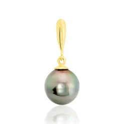 Marc Orian Bijoux Or|Bijoux Perles > Pendentif Semi-baroque Or Jaune Perle De Culture De Tahiti