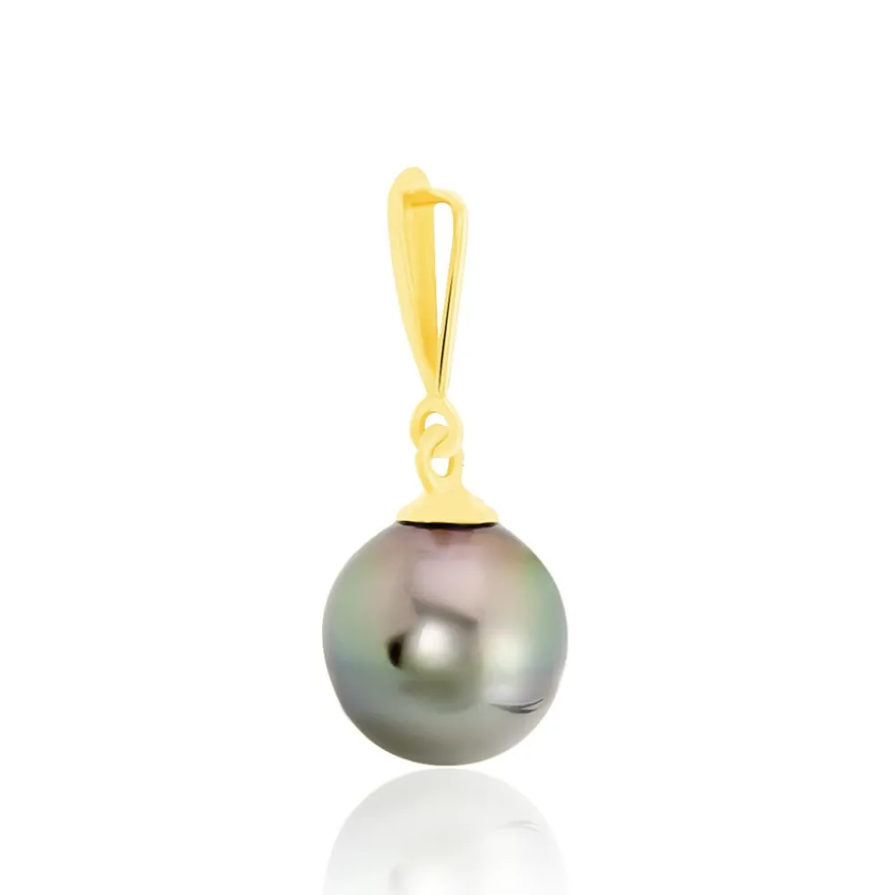 Marc Orian Bijoux Or|Bijoux Perles > Pendentif Semi-baroque Or Jaune Perle De Culture De Tahiti