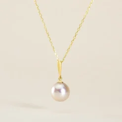Marc Orian Parures De Mariage|Bijoux Perles > Pendentif Sibylle Or Jaune Perle De Culture
