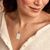 Marc Orian Pendentifs|Pendentifs Personnalisés > Pendentif Sirona Plaque Or Jaune