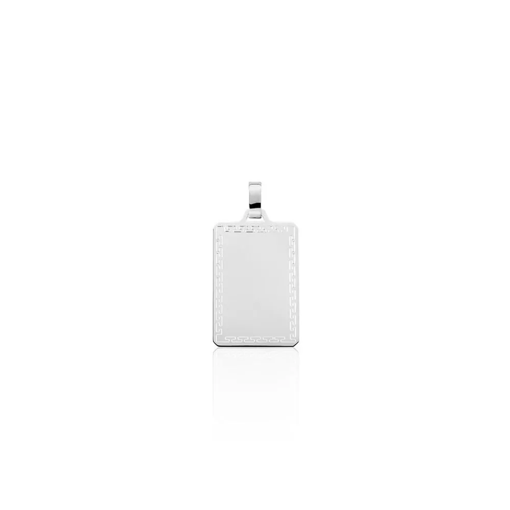 Marc Orian Pendentifs|Pendentifs Personnalisés > Pendentif Sirona Plaque Or Jaune