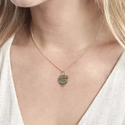 Pendentif Stephie Plaqué Or Jaune