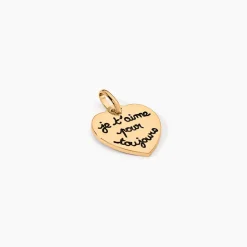 Pendentif Stephie Plaqué Or Jaune